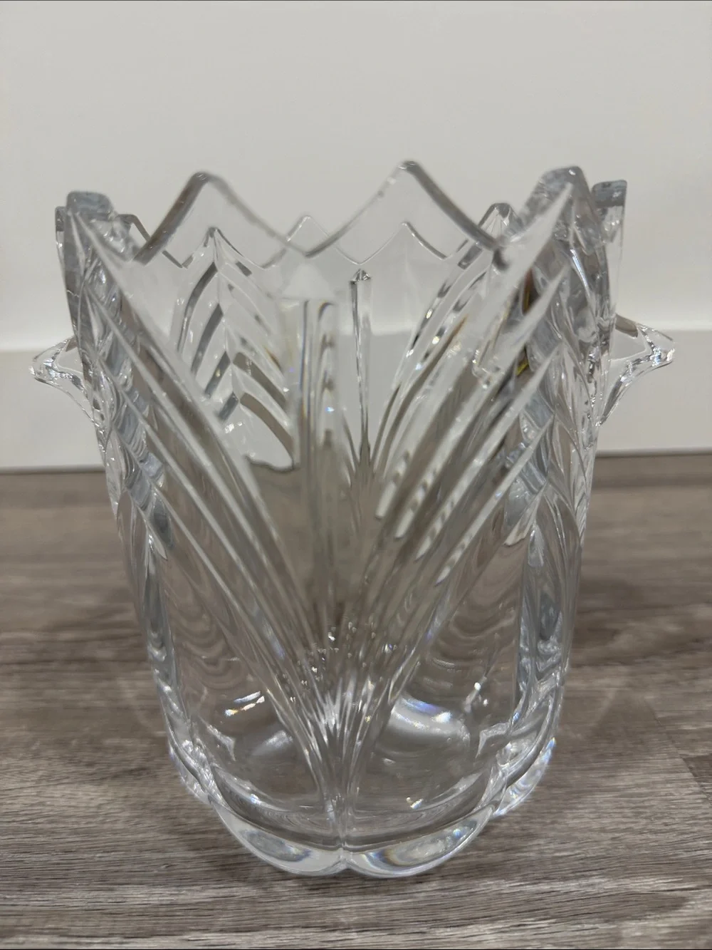 Vintage Bohemia Crystal lead crystal ice bucket